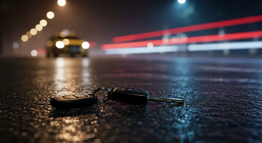 Lost car keys in Philadelphia