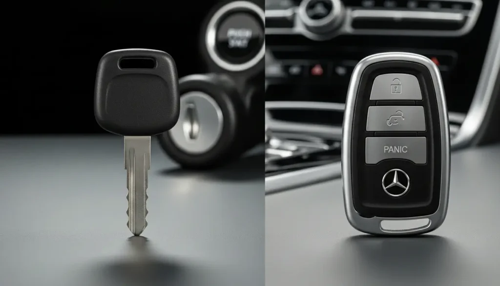 Transponder Key vs Smart Key